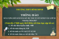 Thông báo số lượng hồ sơ kì thi tuyển sinh lớp 10 năm học 2026-2027 tính đến 17h00 ngày 04/5/2026